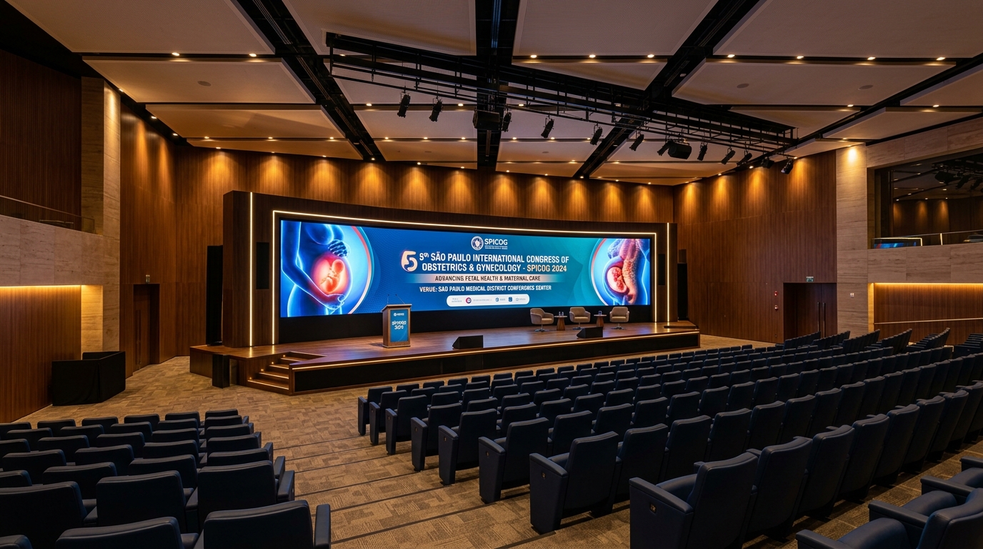 Auditório do Congresso de Ginecologia e Obstetrícia