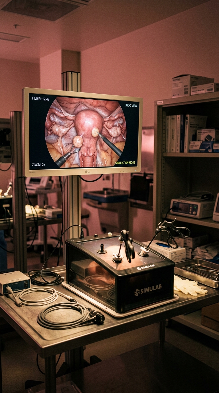 Estação de simulação prática OSCE de Ginecologia e Obstetrícia